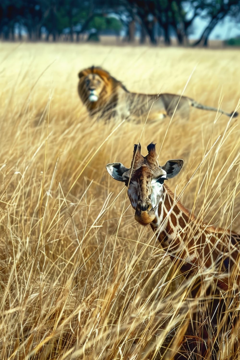 beautiful-giraffe-wild
